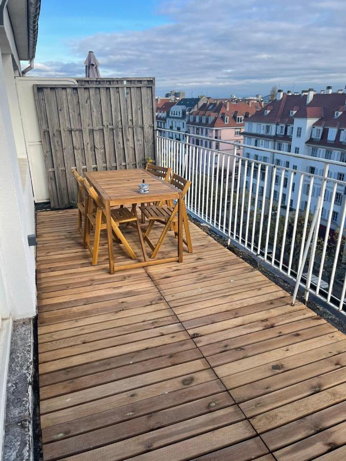 Le Brasilia - Appartement Neuf Pour 4 Personnes Avec Terrasse ストラスブール エクステリア 写真